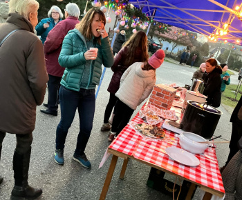 Spoločné zapaľovanie adventnej sviečky 2024